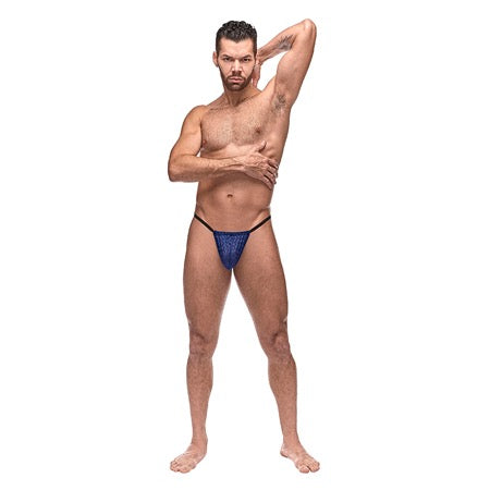 Diamond Mesh Posing Strap Nav 1SZ