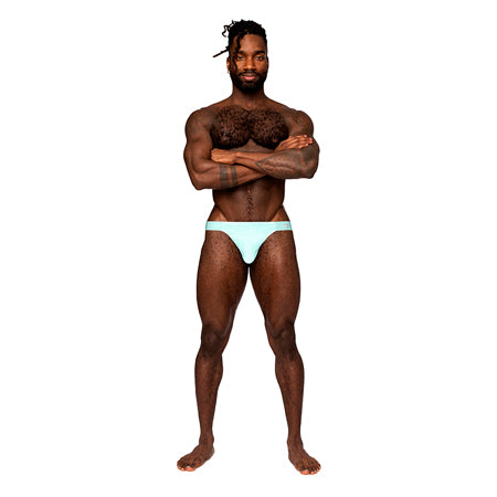 Easy Breezy Thong Sleeve Aqua S/M