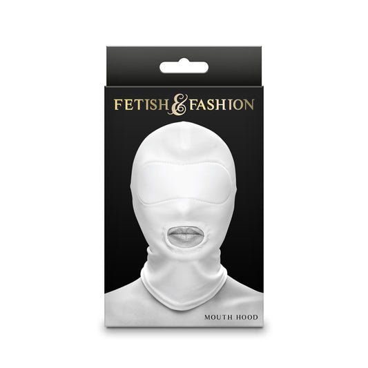 Fetish&Fashion Mouth Hood White